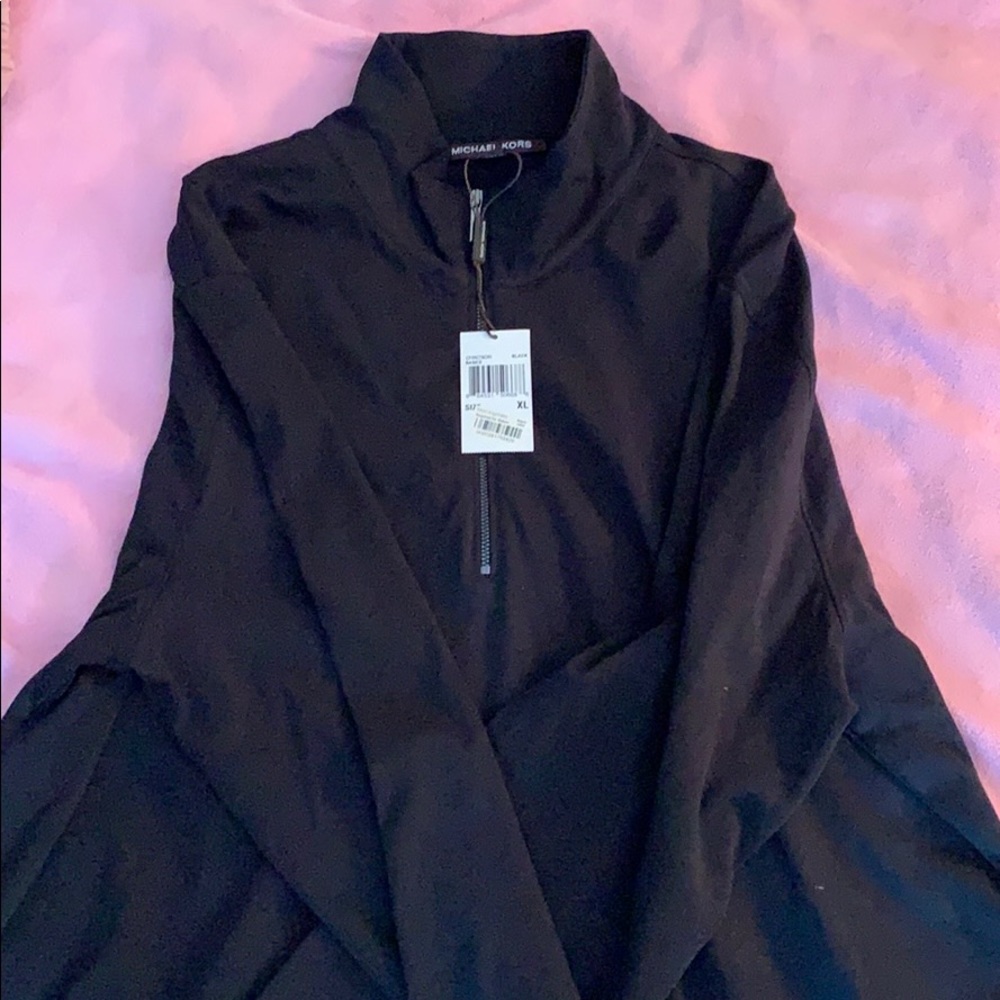 Men’s Michael Kors Liquid Jersey Half Zip